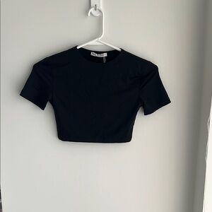Black Crop Top